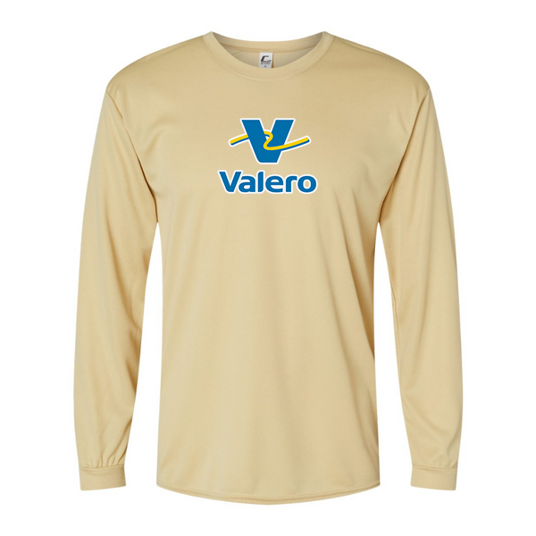Men's Valero Gas Station Performance Long Sleeve T-Shirt