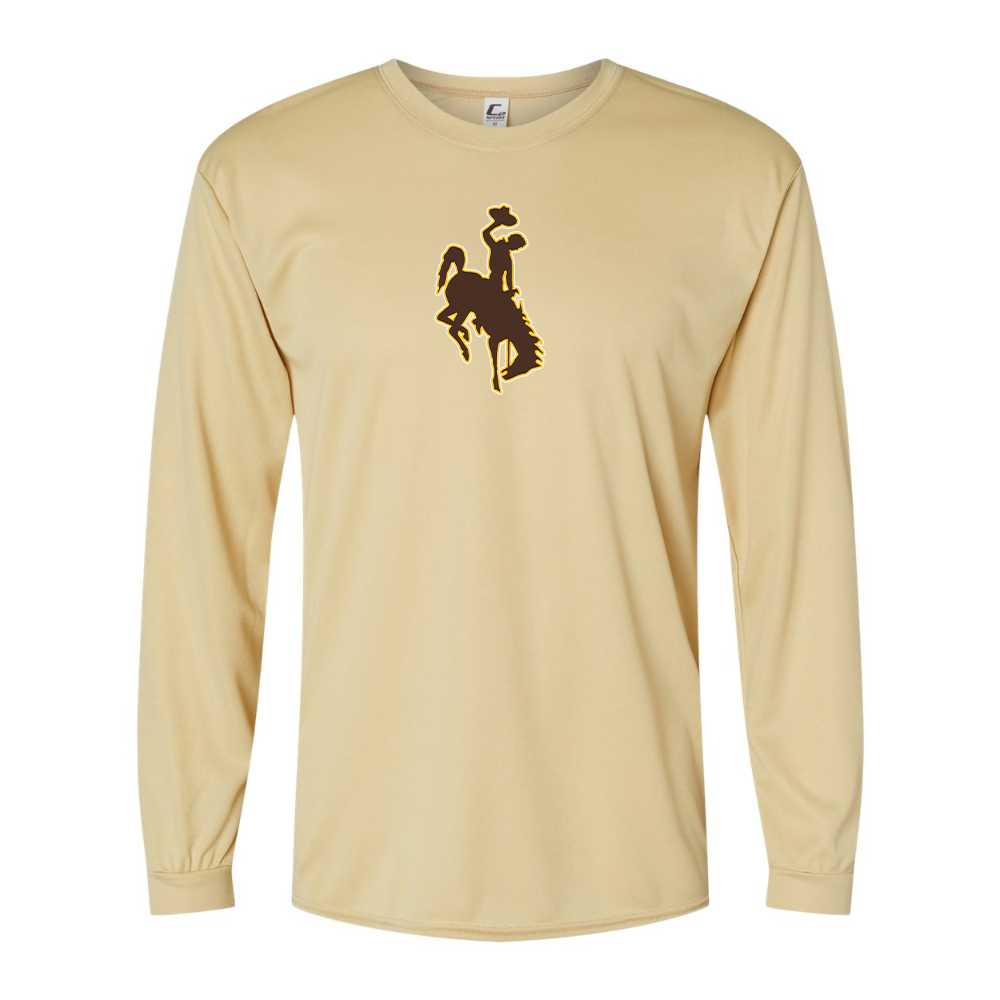 Men's  Wyoming CowboysPerformance Long Sleeve T-Shirt