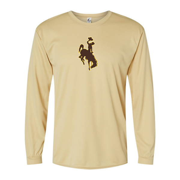 Men's  Wyoming CowboysPerformance Long Sleeve T-Shirt