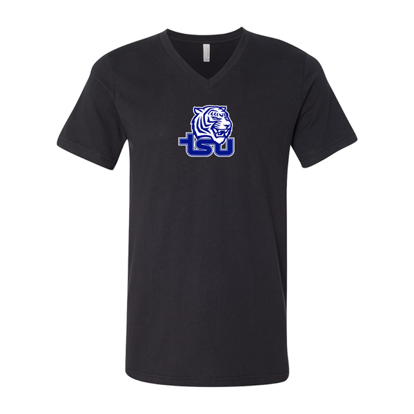 Tennessee State Tigers BELLA  CANVAS - Jersey V-Neck T-Shirt
