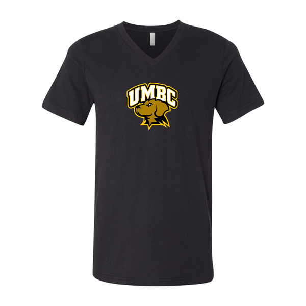 UMBC Retrievers BELLA  CANVAS - Jersey V-Neck T-Shirt
