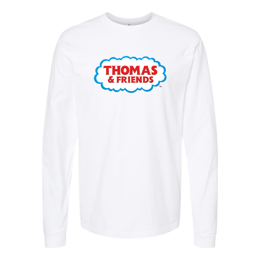 Men's Thomas & Friends Cartoons Long Sleeve T-Shirt
