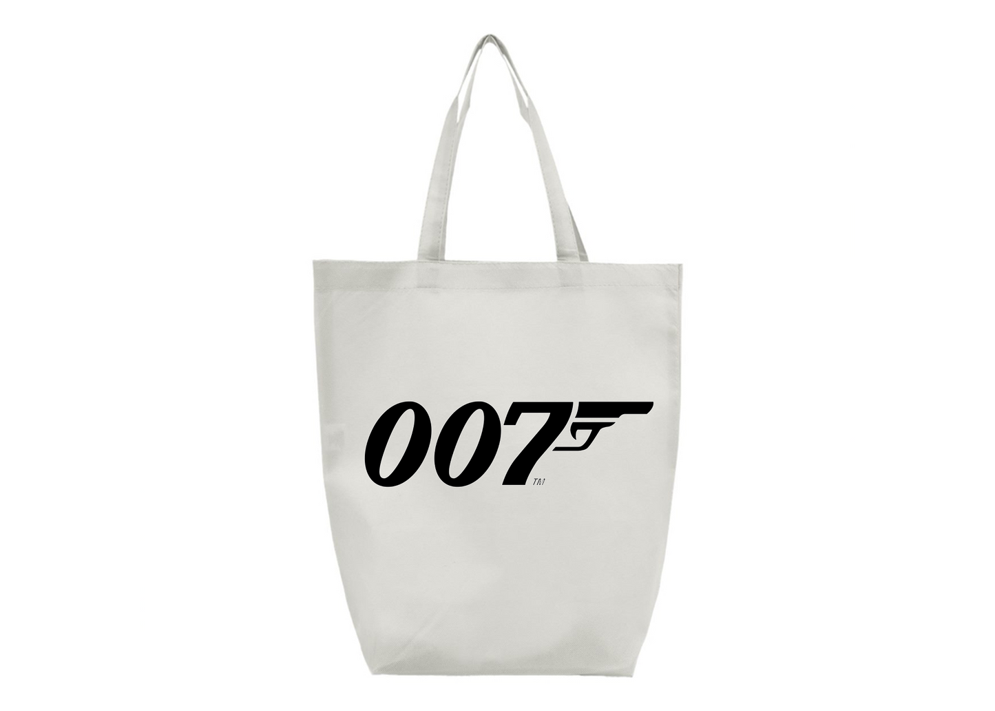 007 James Bond Movie -  Q-Tees - Non-Woven Gusset Bottom Tote - Q1251