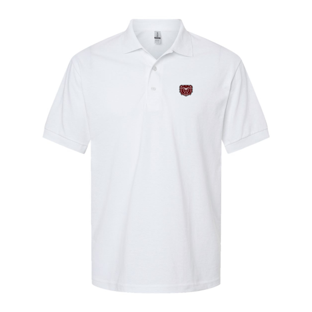 Men's Missouri State Bears Logo Dry Blend Polo - White