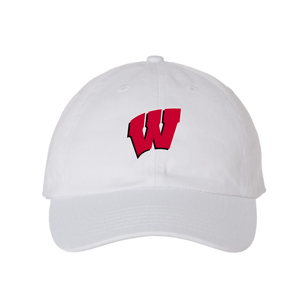 Wisconsin Badgers  Valucap Adult Bio-Washed Classic Dad Hat