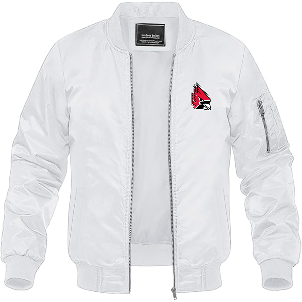 Men's Ball State Cardinals Lightweight Bomber Jacket