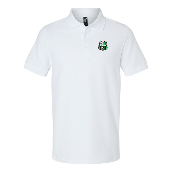 Men's U.S. Sassuolo Soccer  Gildan Hammer Pique Polo