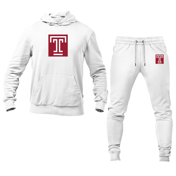 Men's Temple Owls Hoodie Joggers Set
