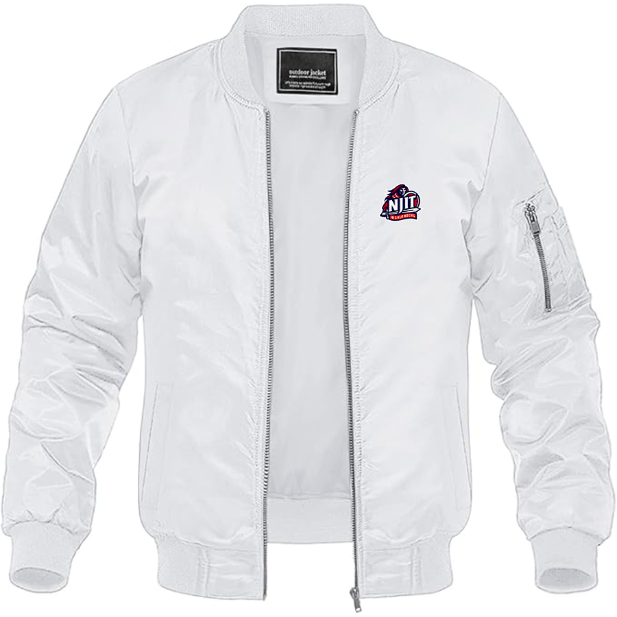Men's NJIT Highlanders Logo Lightweight Bomber Jacket