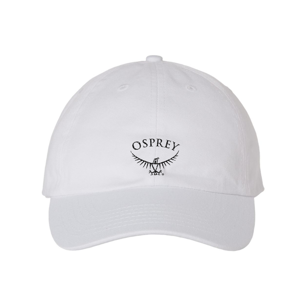 Osprey Black Valucap Adult Bio-Washed Classic Dad Hat