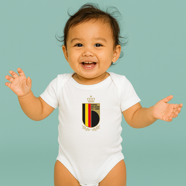 Belgium National Soccer Team Baby Romper Onesie