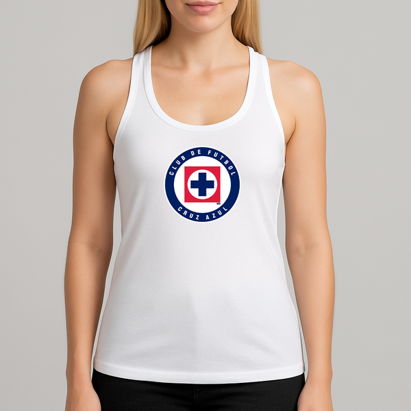 Women's Cruz Azul Football Club Racerback Tank Top
