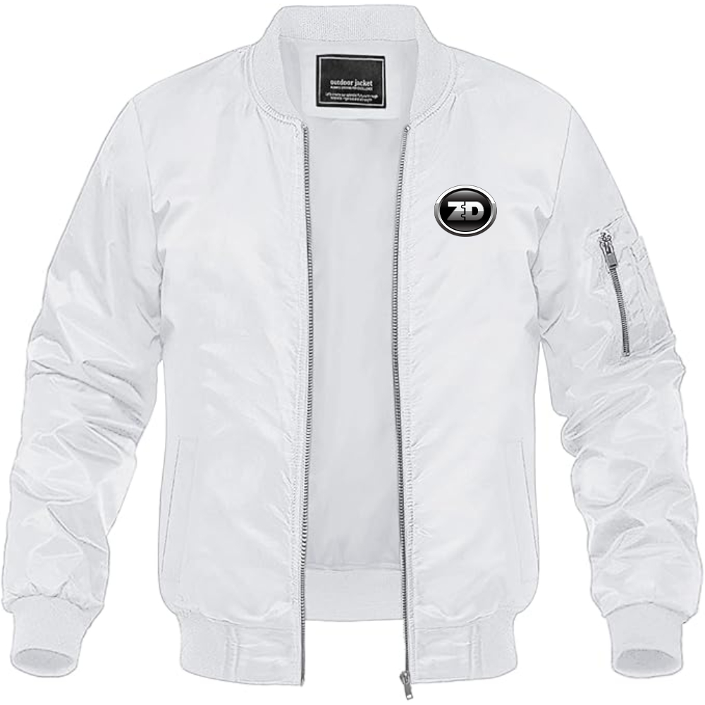 Men's Zhidou Logo Lightweight Bomber Jacket