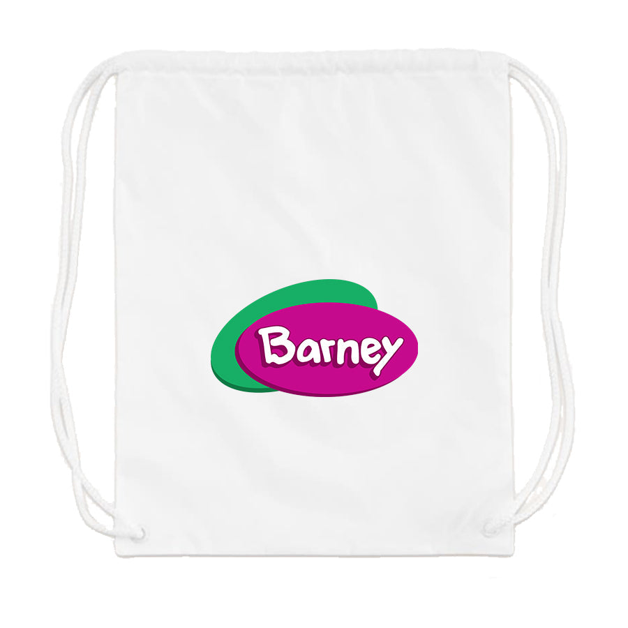 Barney Show Drawstring Bag