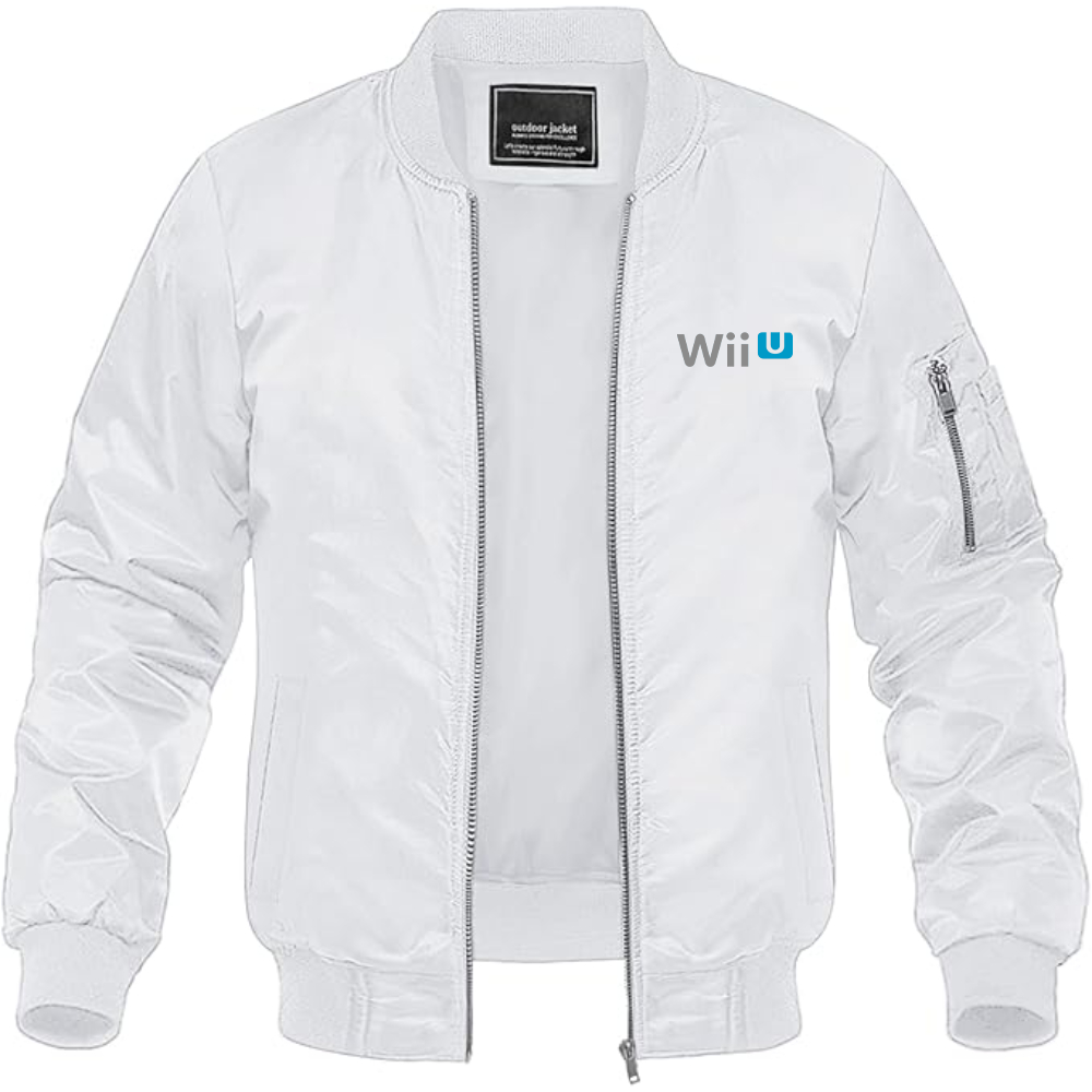 Men's Wii-U Logo Lightweight Bomber Jacket