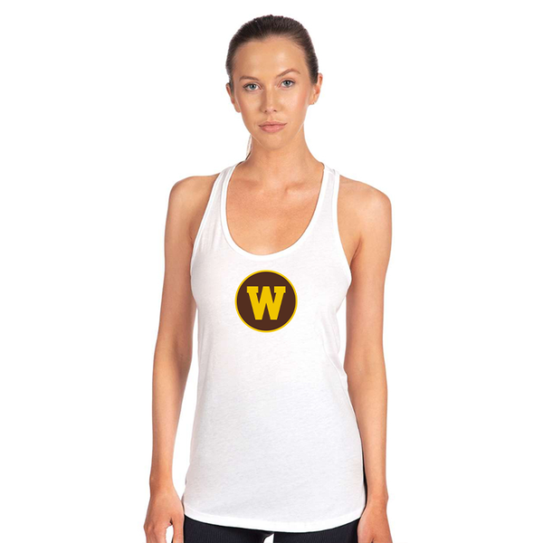 Women's   Western Michigan Broncos Next Level Ideal Racerback Tank