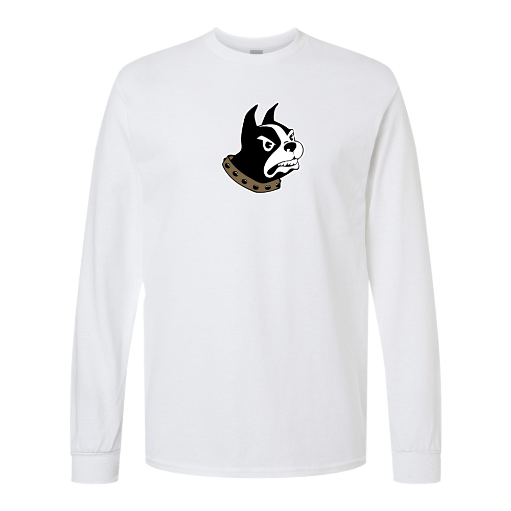 Men's  Wofford Terriers Gildan Heavy Cotton Long Sleeve T-Shirt