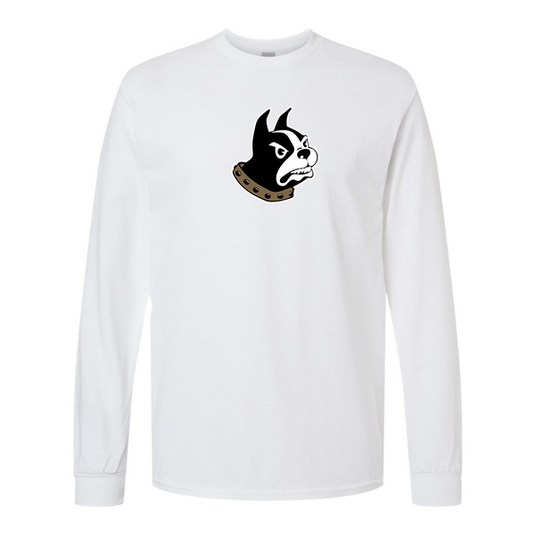 Men's  Wofford Terriers Gildan Heavy Cotton Long Sleeve T-Shirt
