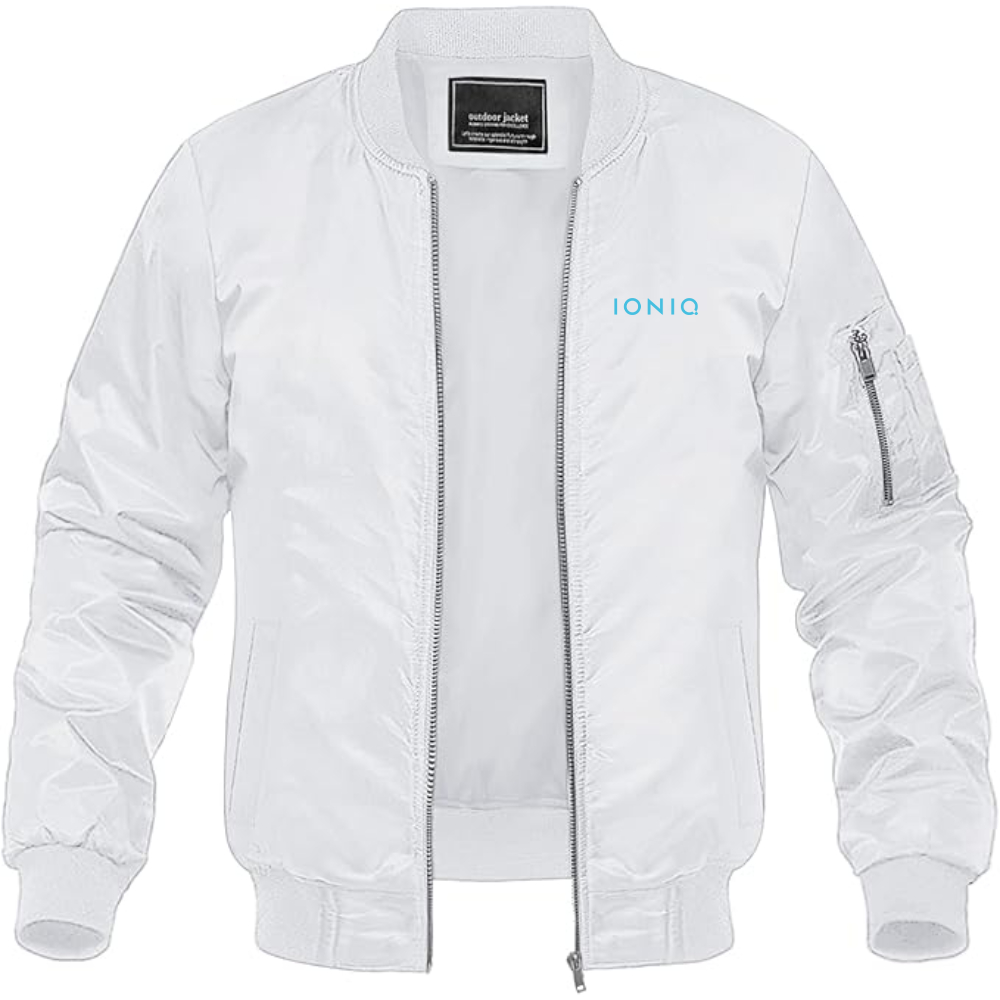 Men's Ioniq Logo Lightweight Bomber Jacket