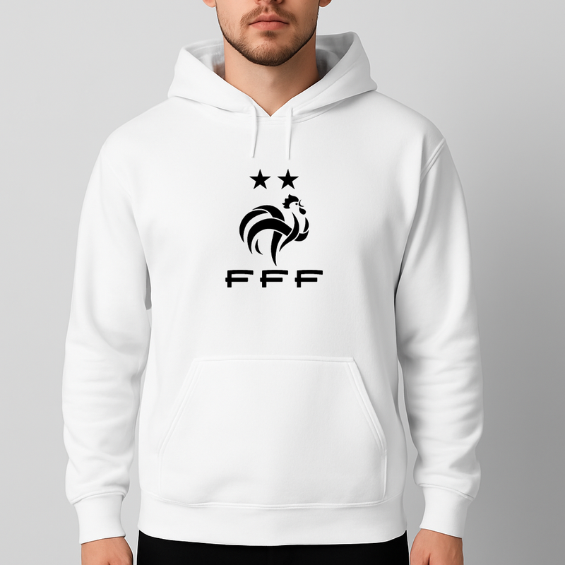 Men's France Soccer Pullover Hoodie