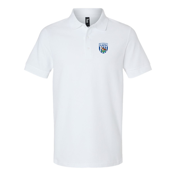 Men's West Bromwich Albion SoccerGildan Hammer Pique Polo