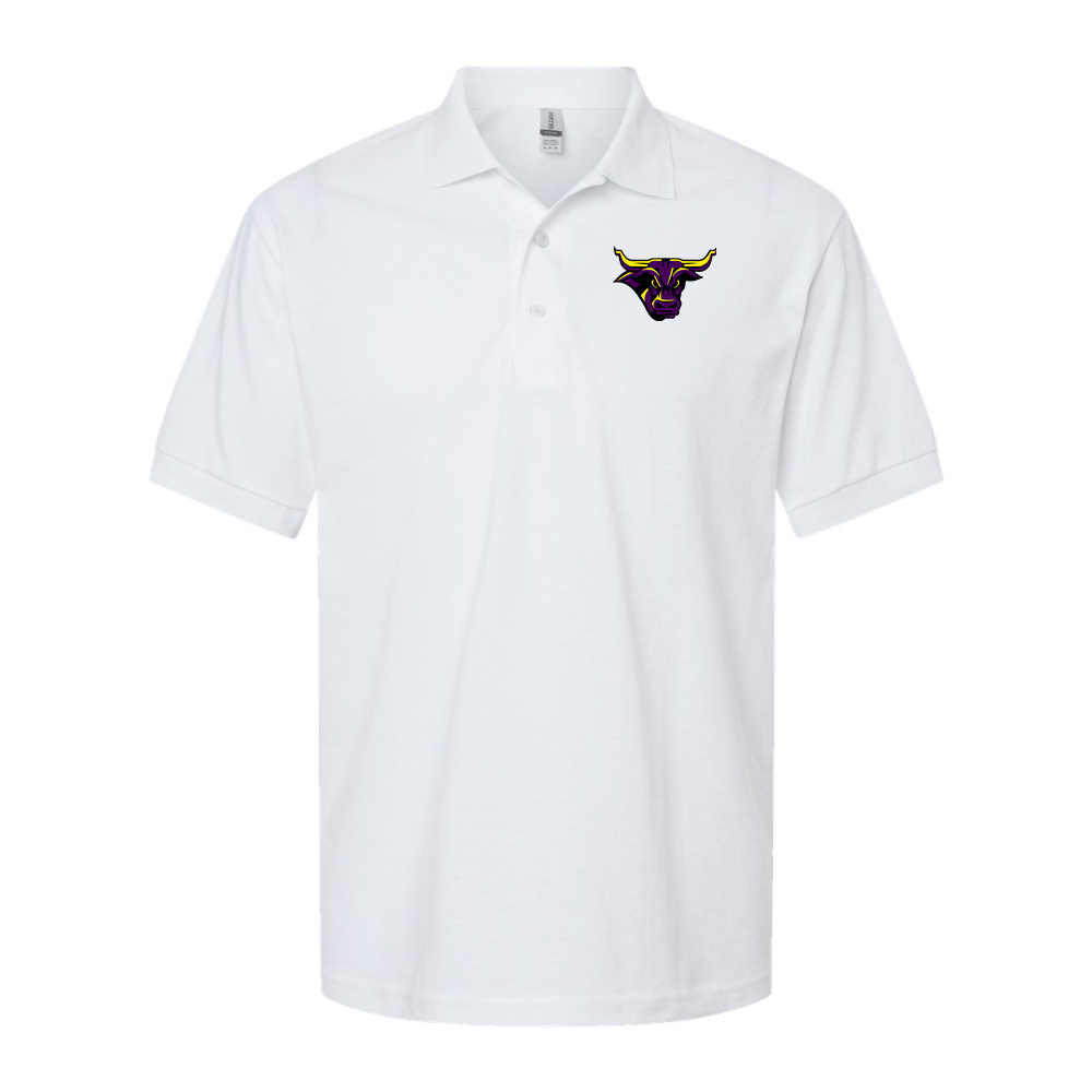 Men's Minnesota State Mavericks Dry Blend Jersey Polo - White
