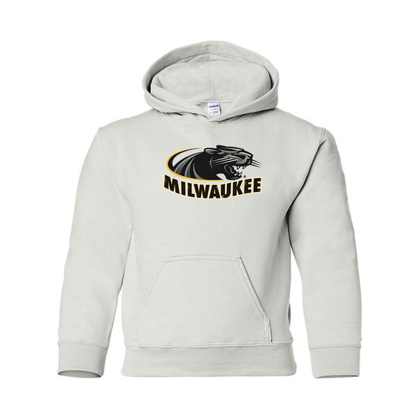 Youth  Wisconsin Milwaukee Panthers Gildan Heavy Blend  Hooded Sweatshirt