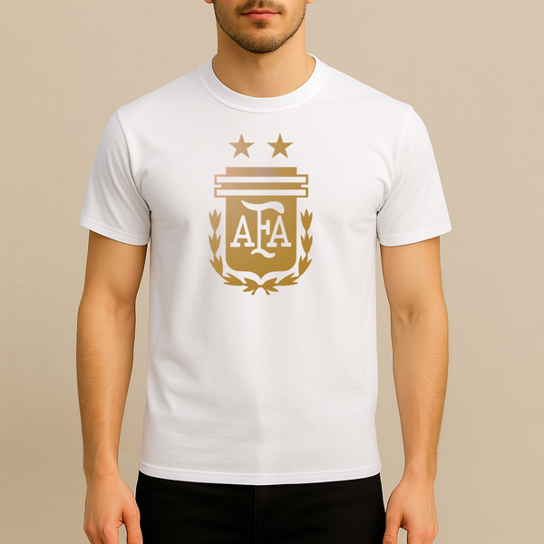 Men's Argentina Soccer Cotton T-Shirt