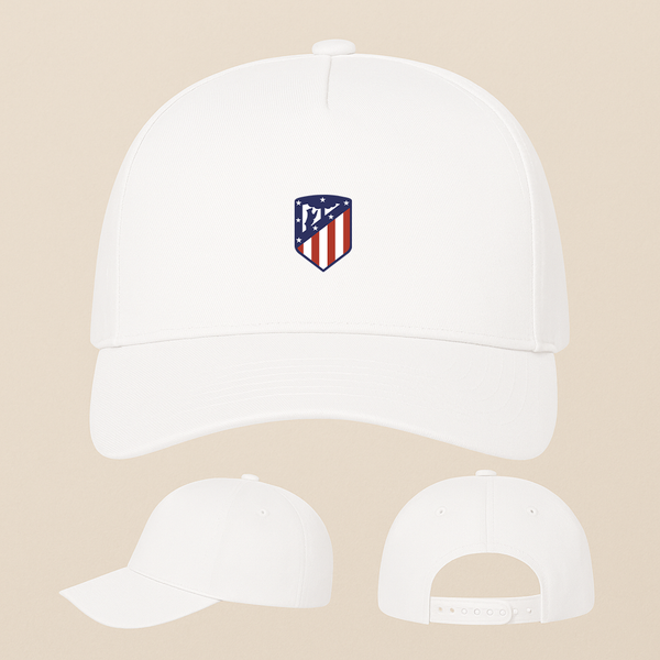 Atletico Madrid FC Five Panel Twill Snapback Cap