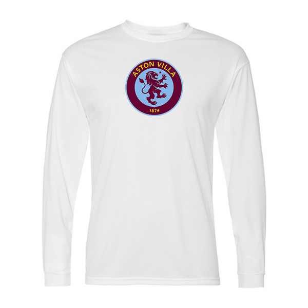 Men's Aston Villa - C2 Sport - Performance Long Sleeve T-Shirt - 5104