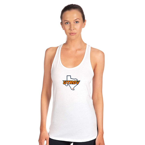 Women's UTRGV Vaqueros Next Level Ideal Racerback Tank