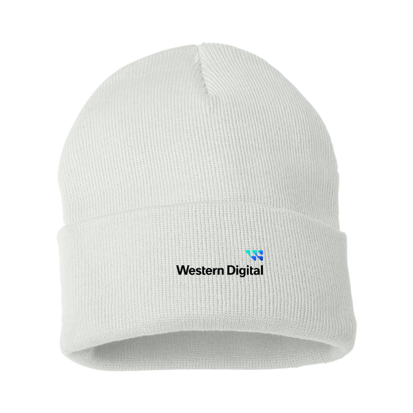 Western Digital Logo Beanie Hat