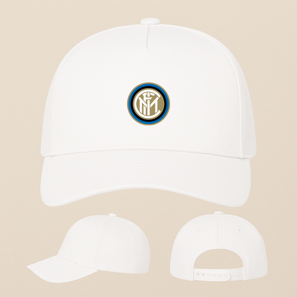 Inter Milan Soccer Five Panel Twill Snapback Cap
