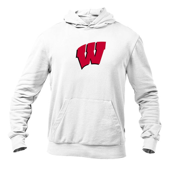 Men's  Wisconsin Badgers Gildan  Heavy Blend Hooded Sweatshirt