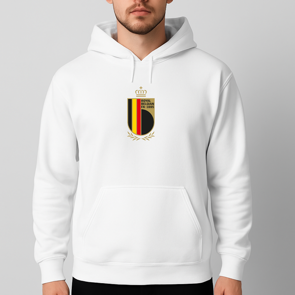 Men's Belgium National Soccer Team Pullover Hoodie