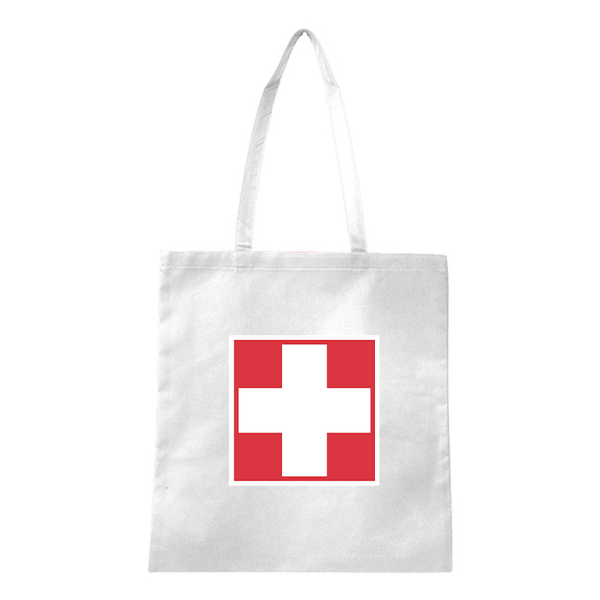 Switzerland National Football Soccer Team  Q-Tees Non-Woven  Tote