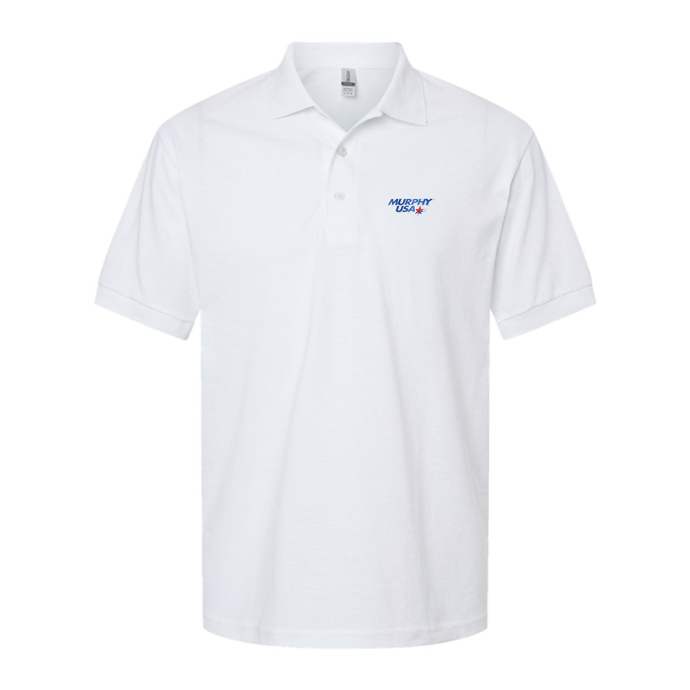 Men's Murphy USA Logo Dry Blend Polo - White