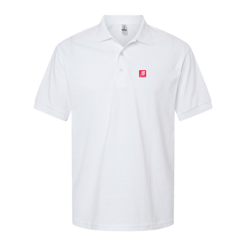 Men's Speedway Gas Station Logo Dry Blend Polo
