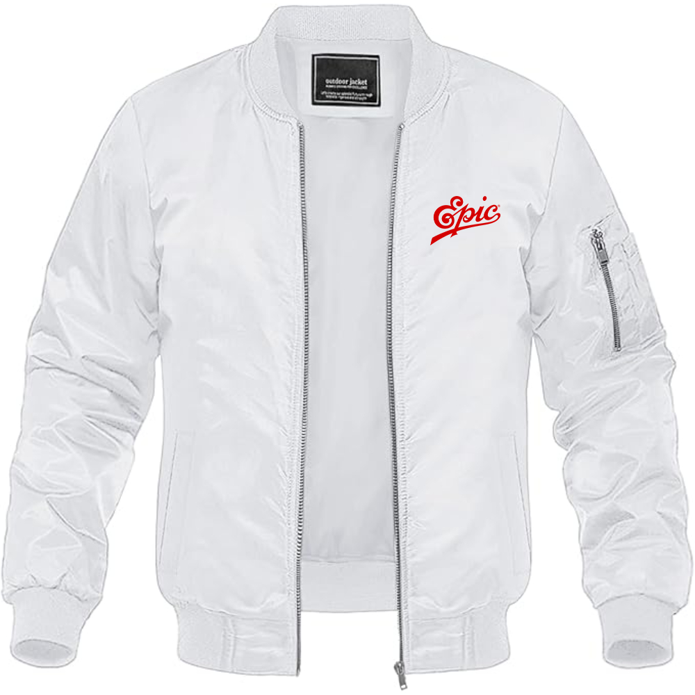Men's Epic Records Lightweight Bomber Jacket