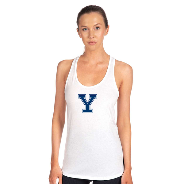 Women's Yale Bulldogs Next Level Ideal Racerback Tank