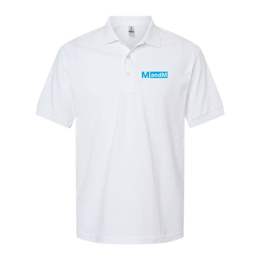 Men's MandM Logo Dry Blend Polo