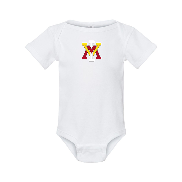 VMI Keydets Rabbit Skins Infant Baby Rib Bodysuit