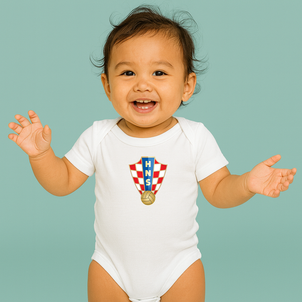 Croatia National Soccer Team Baby Romper Onesie