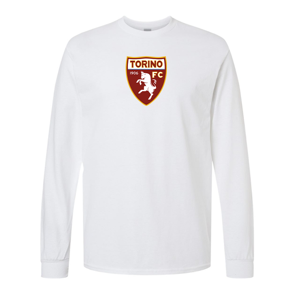 Men's Torino Soccer Gildan Heavy Cotton Long Sleeve T-Shirt