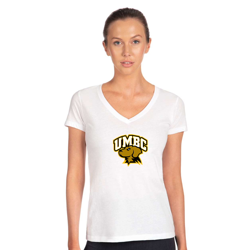 Women's UMBC Retrievers   V-Neck T-Shirt