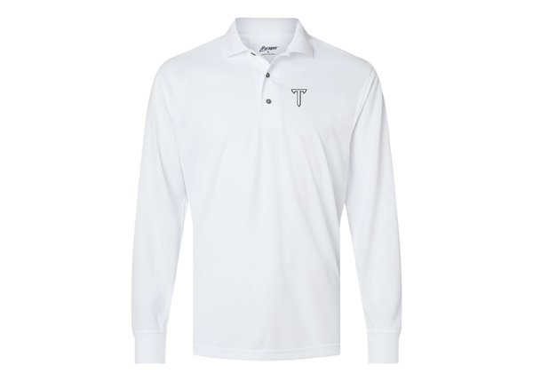 Men's Troy Trojans Paragon Prescott Long Sleeve Polo