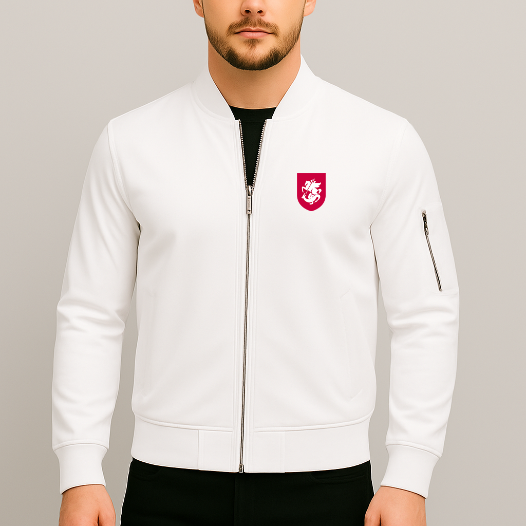 Men's Georgia National Soccer Team Lightweight Bomber Jacket