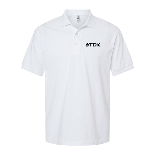 Men's TDK Logo Dry Blend Polo
