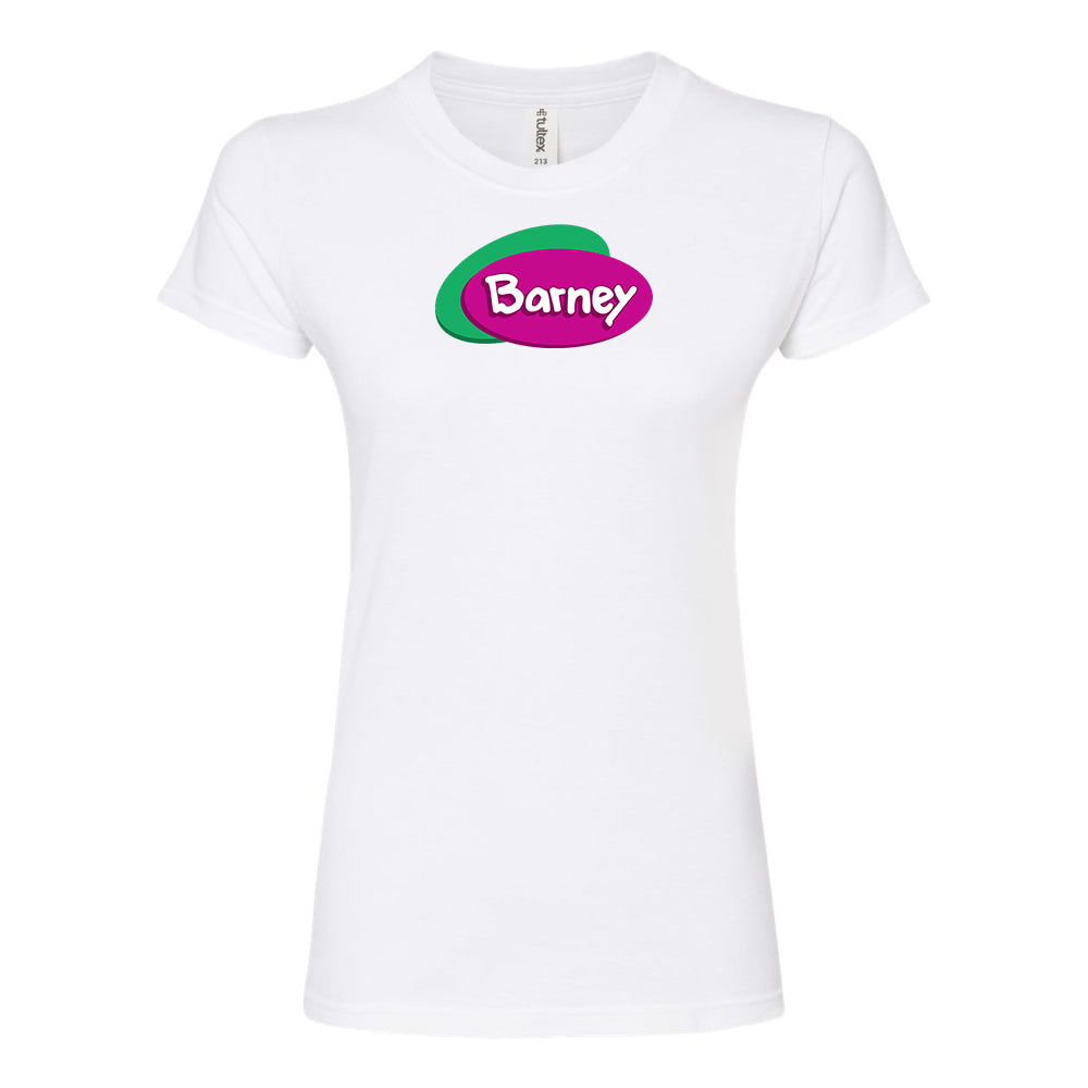 Women’s Barney Show Round Neck T-Shirt