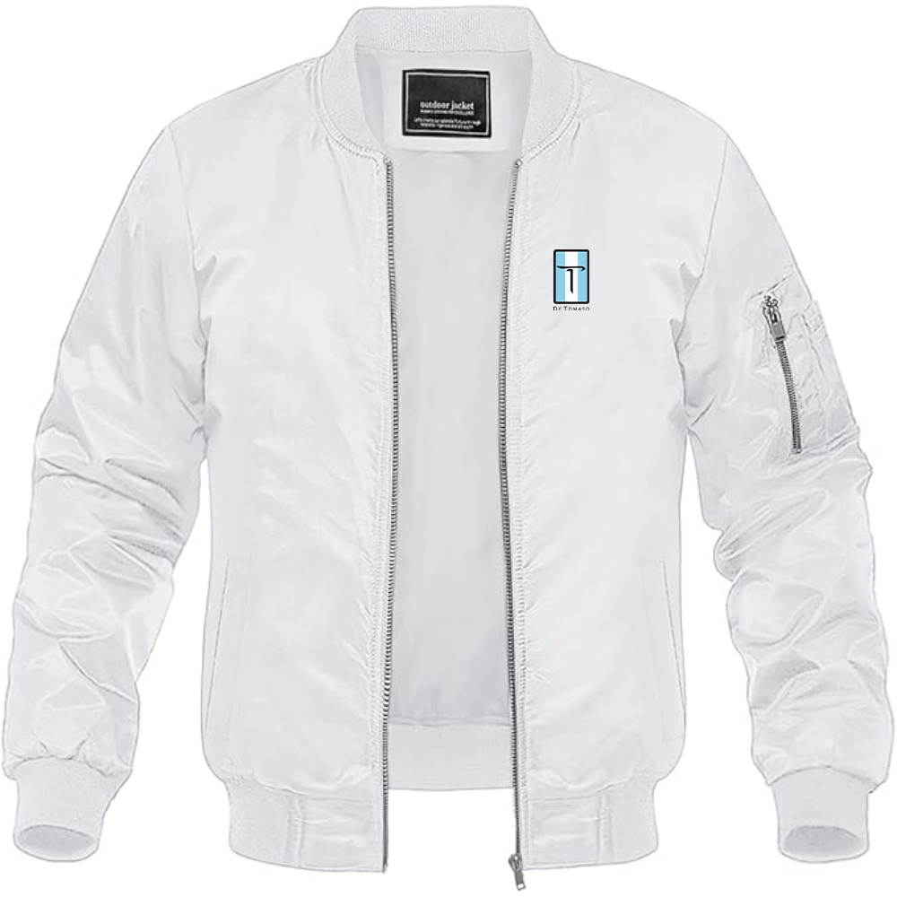 Men's De Tomaso Logo Lightweight Bomber Jacket